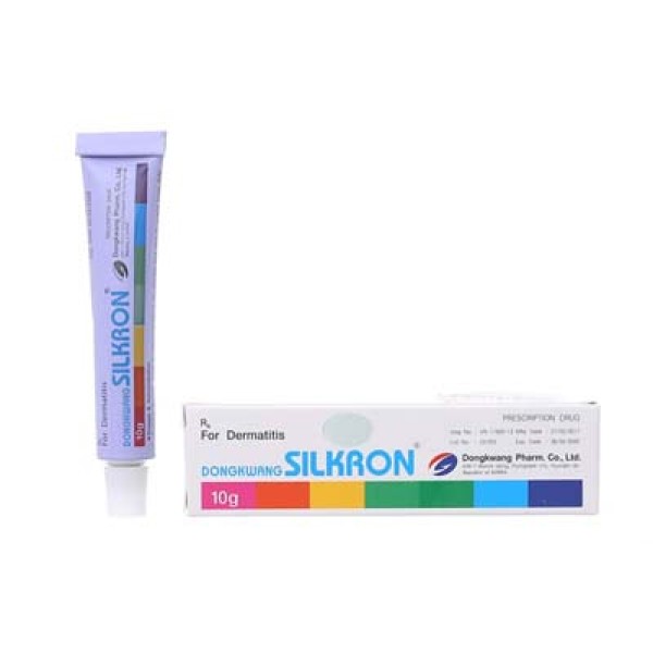Kem bôi trị viêm da có corticoid Silkron (10g)