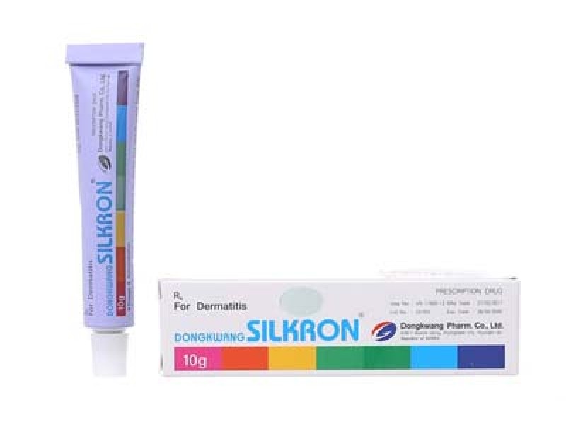 Kem bôi trị viêm da có corticoid Silkron (10g)