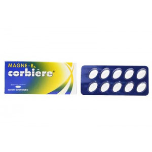 Thuốc bổ sung Magie Magne - B6 Corbière (5 vỉ x 10 viên/hộp)