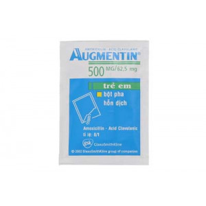 Augmentin 500/62.5mg (12 gói/hộp)