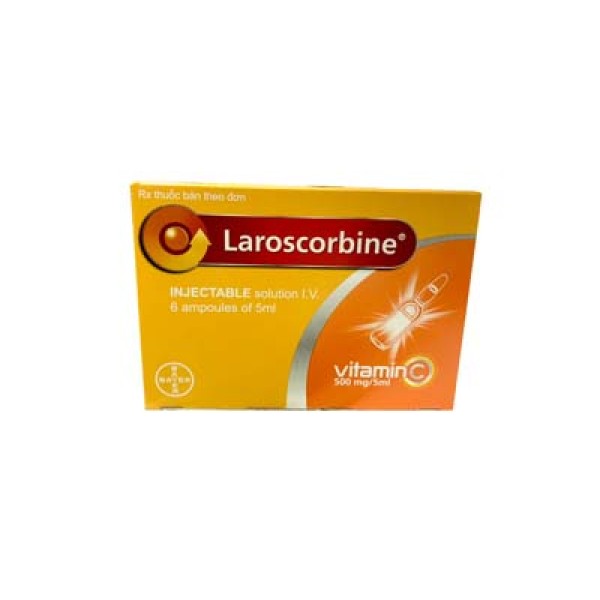 Dung dịch tiêm Laroscorbine 500mg (6 ống x 5ml/hộp) 