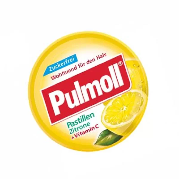Pulmoll Pastillen Zitrone + Vitamin C (50g)