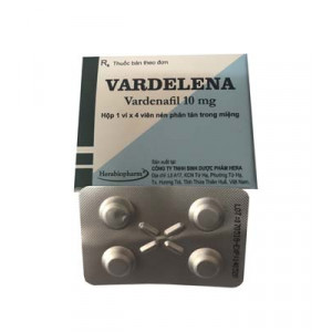 Thuốc trị rối loạn cương dương Vardelena (4 viên/hộp)