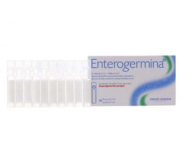 Thuốc bổ sung vi khuẩn cho đường tiêu hóa Enterogermina (20 ống/hộp)