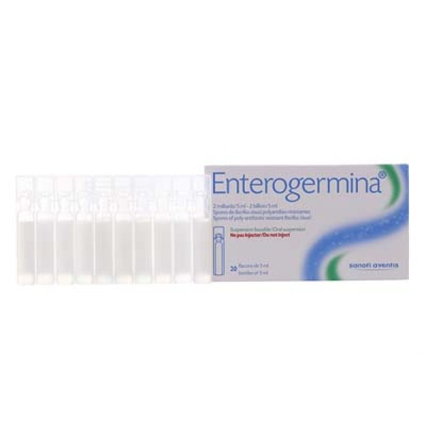 Thuốc bổ sung vi khuẩn cho đường tiêu hóa Enterogermina (20 ống/hộp)