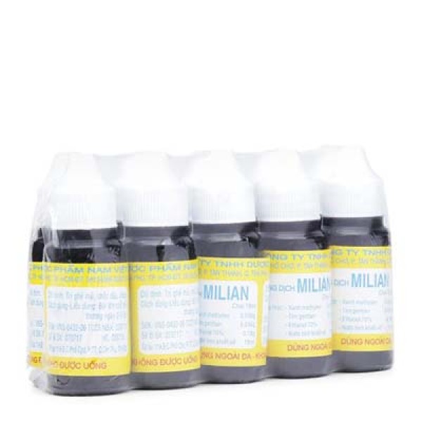 Dung dịch điều trị nhiễm khuẩn ngoài da Milian (18ml)