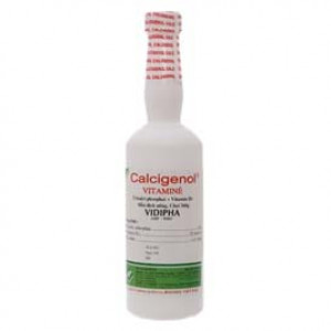 Thuốc uống bổ sung calci Calcigenol Vitamine Vidipha (360g)