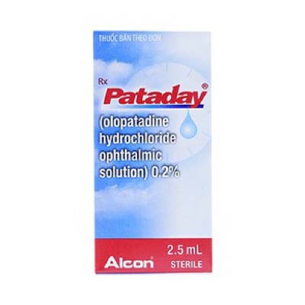Thuốc nhỏ mắt Pataday Drop 0.2% (2.5ml)