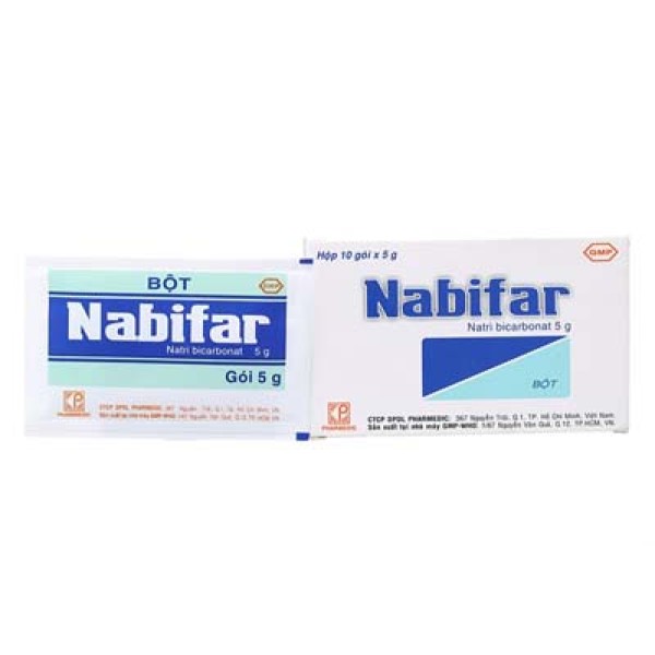 Thuốc vệ sinh vùng kín phụ nữ, khử mùi hôi Nabifar (10 gói x 5g/hộp)