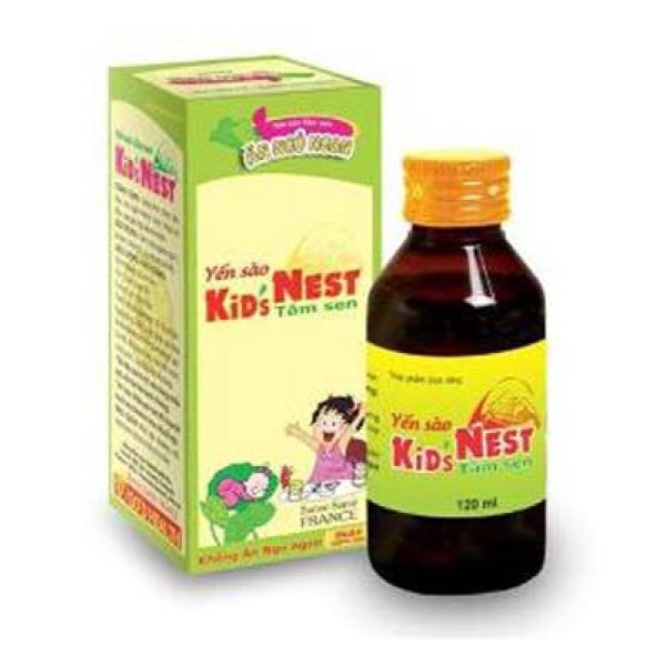 Sirô yến sào giúp trẻ ăn ngủ ngon Kid's Nest tâm sen (120ml)