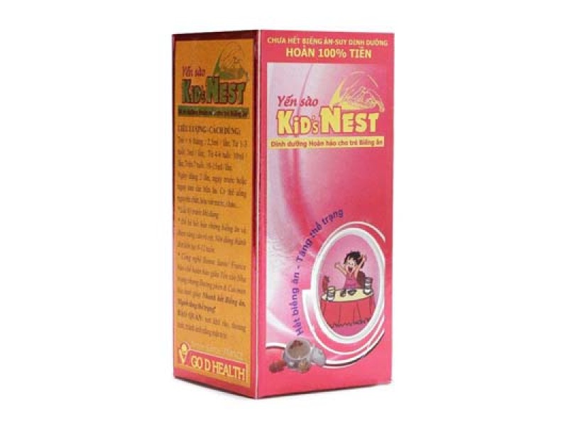 Sirô yến sào cho trẻ biếng ăn Kid's Nest (120ml)