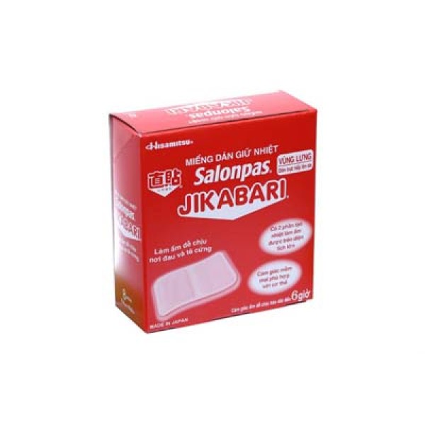 Salonpas Jikabari (8 miếng/hộp)