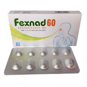 Thuốc chống dị ứng Fexnad 60 (10 viên/hộp)