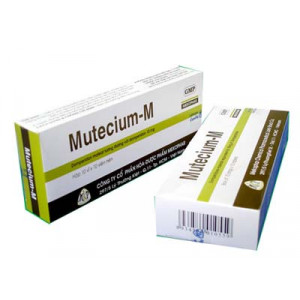 Thuốc chống nôn Mutecium-M (10 vỉ x 10 viên/hộp)