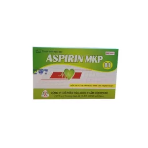 Aspirin MKP 81mg (10 vỉ x 10 viên/hộp)