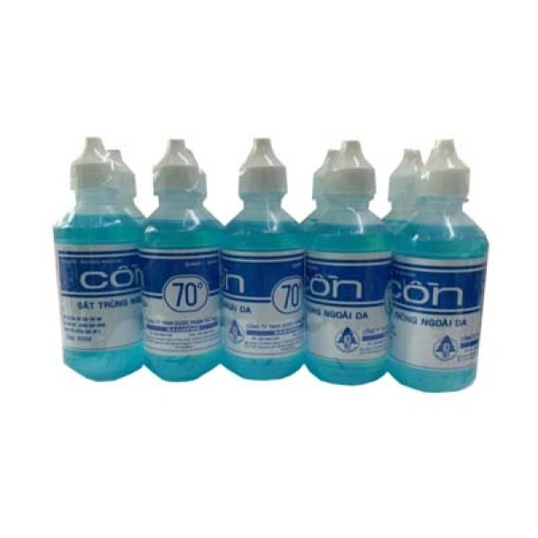 Cồn y tế 70 độ xanh (60ml)