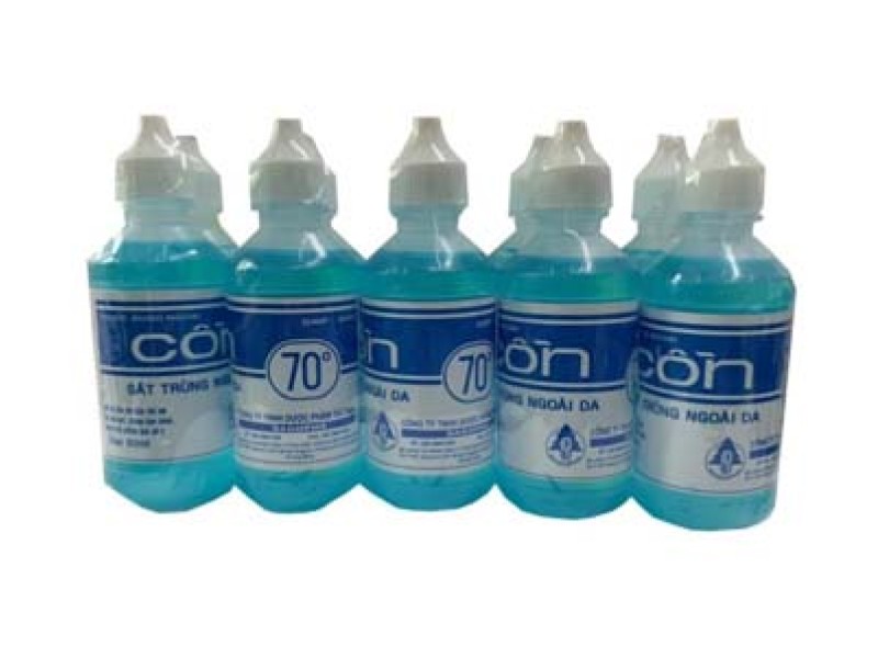 Cồn y tế 70 độ xanh (60ml)