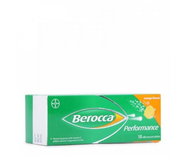 Viên sủi bổ sung vitamin Berocca Performance (10 viên/tube)