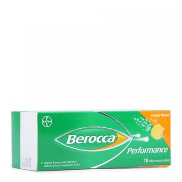 Viên sủi bổ sung vitamin Berocca Performance (10 viên/tube)