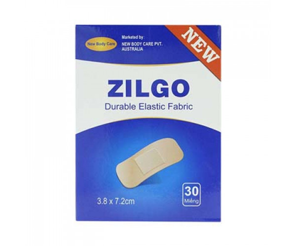 Băng cá nhân Zilgo (30 miếng/hộp)
