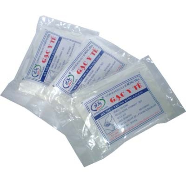 Gạc y tế tiệt trùng Đông Pha (8cmx9cm)