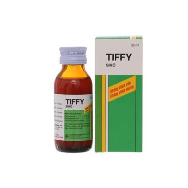 Siro điều trị cảm cúm Tiffy (30ml)