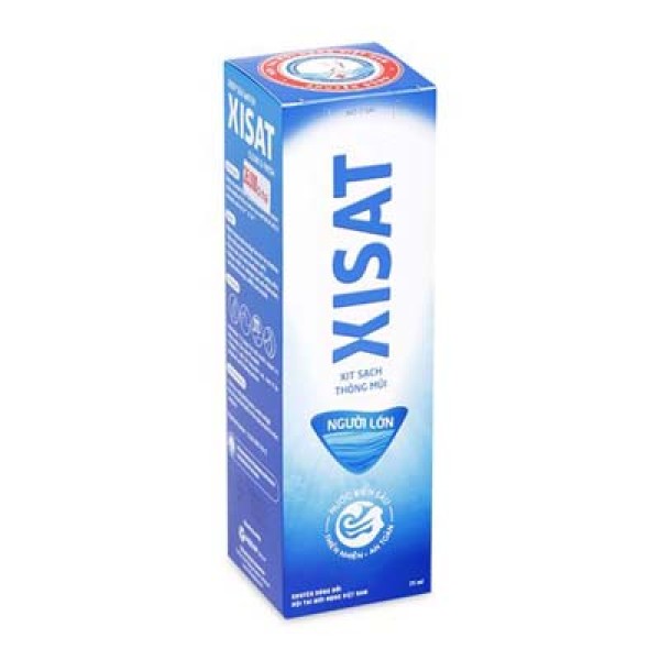 Nước biển sâu sạch thông mũi Xisat người lớn (75ml)