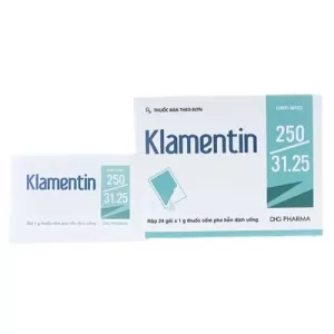 Klamentin 250/31.25mg (24 gói/hộp)