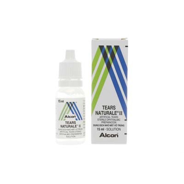 Thuốc nhỏ mắt trị viêm kết mạc, khô mắt Tears Naturale II 0.3% (5ml)