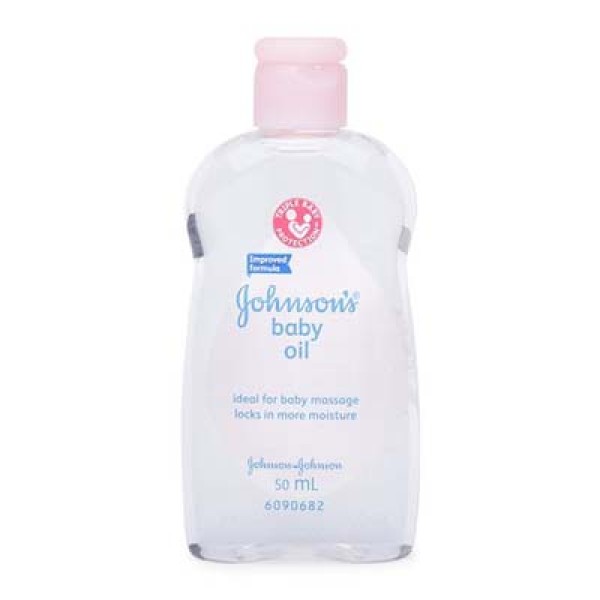 Dầu massage và dưỡng ẩm Johnson Baby oil (50ml)