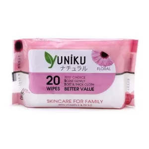 Khăn giấy ướt Yuniku 20 tờ