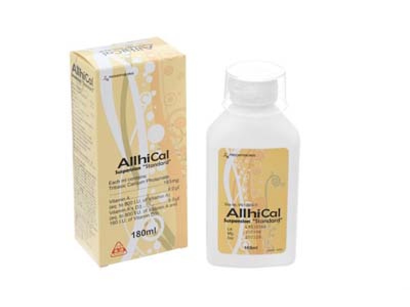 Thuốc bổ sung canxi Allhical (180ml)