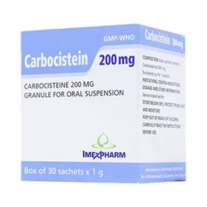 Carbocistein 200mg IMP (30 gói/hộp)