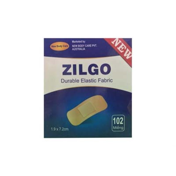 Băng cá nhân Zilgo (102 miếng/hộp)