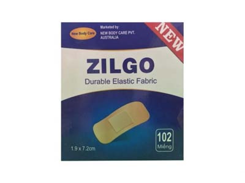 Băng cá nhân Zilgo (102 miếng/hộp)