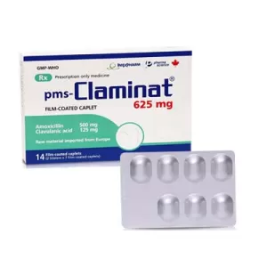 Claminat 625mg (2 vỉ x 7 viên/hộp)