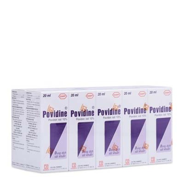 Dung dịch sát khuẩn Povidine 10% (20ml)