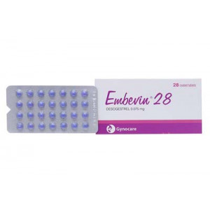 Thuốc tránh thai hằng ngày Embevin 28 (28 viên/hộp)