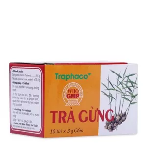 Trà gừng Traphaco (10 túi/hộp)