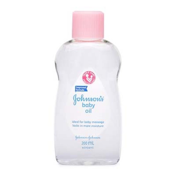 Dầu massage và dưỡng ẩm Johnson Baby oil (200ml)