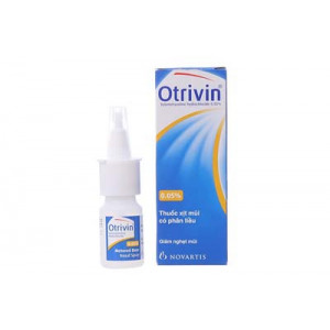 Thuốc xịt mũi giảm nghẹt mũi Otrivin 0.05% Nasal Spray (10ml)