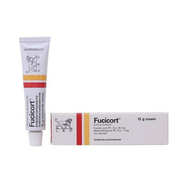 Kem trị viêm da nhiễm khuẩn Fucicort (15g)