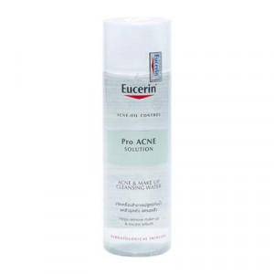 Nước tẩy trang cho da mụn Eucerin Pro ACNE Solution Acne & Make-Up Cleansing Water (200ml)