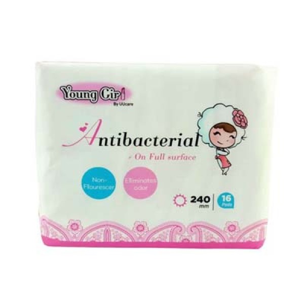 Băng vệ sinh ban ngày UUcare Young Girl 240mm (16 miếng/gói)