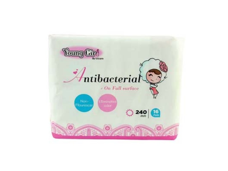 Băng vệ sinh ban ngày UUcare Young Girl 240mm (16 miếng/gói)