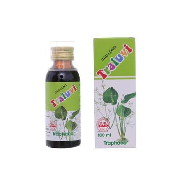 Cao lỏng cho trẻ biếng ăn, ra mồ hôi trộm Traluvi (100ml)