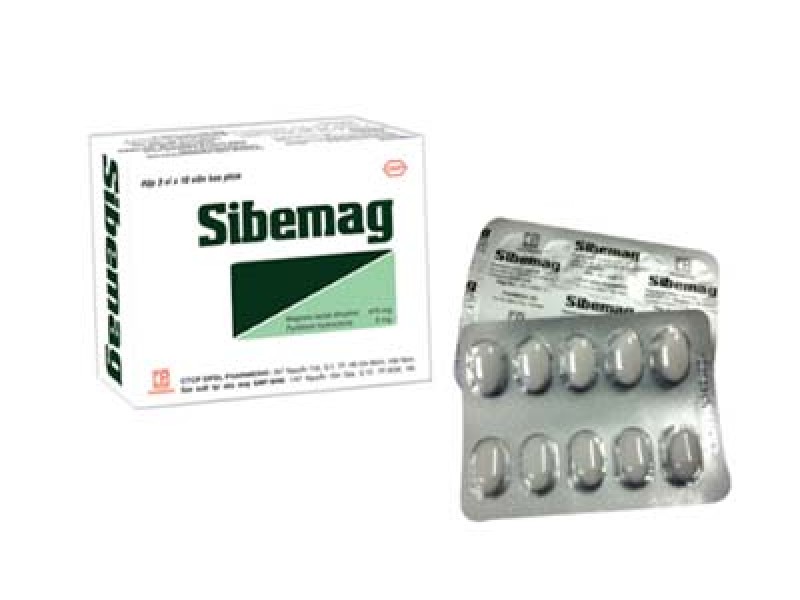 Thuốc bổ sung vitamin B6 & Magnesium Sibemag (3 vỉ x 10 viên/hộp)