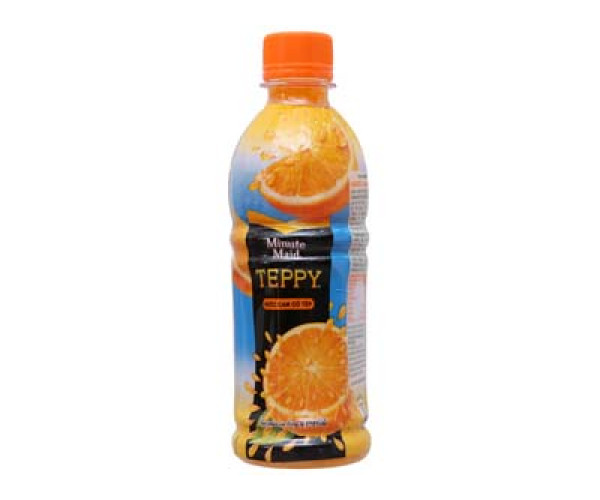 Nước cam có tép Minute Maid Teppy (327ml)