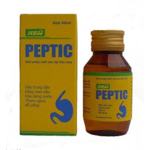 Sirô hỗ trợ tiêu hóa New Peptic (60ml)