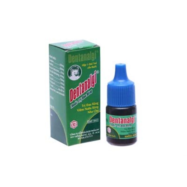 Cồn thuốc trị đau răng, viêm nướu, nha chu Dentanalgi (7ml)